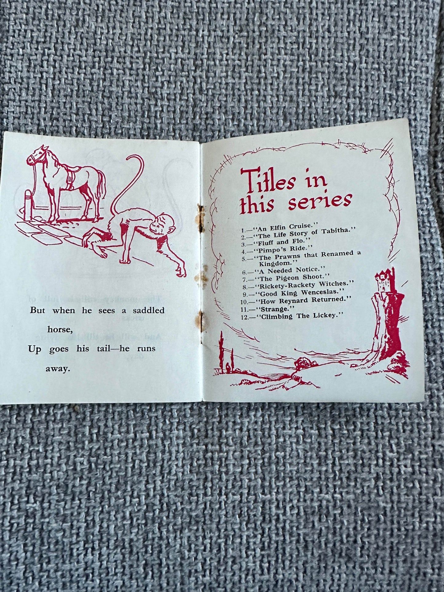 1930’s Pimpo’s Ride (No.4) Fairylite Midget Library - Honeyburn Books (UK)
