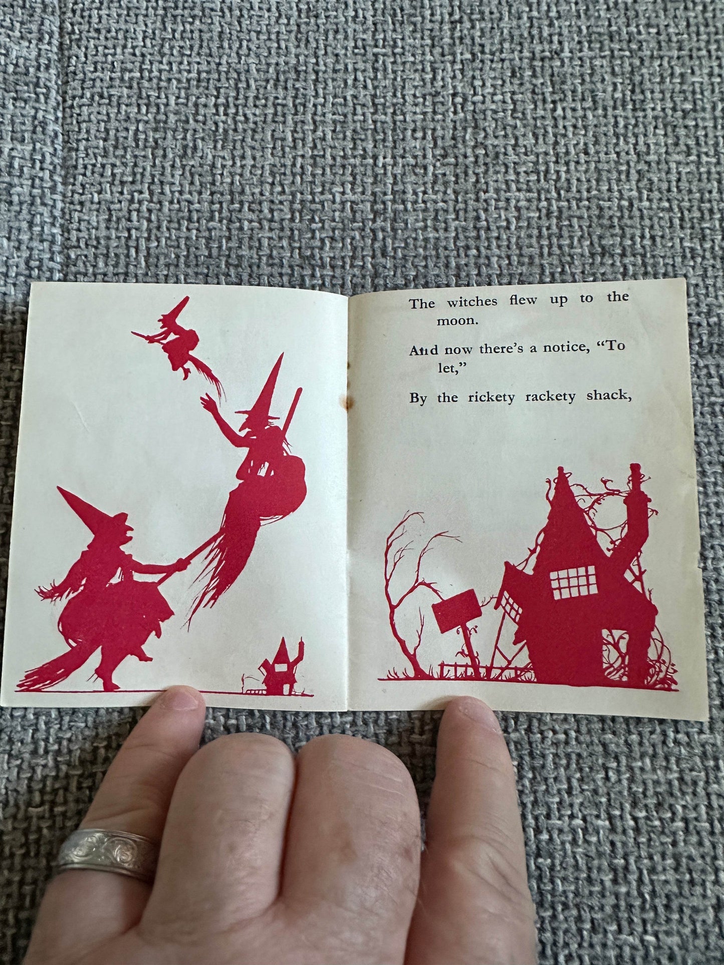 1930’s Rickety Rackety Witches (No. 8) Fairylite Midget Library - Honeyburn Books (UK)