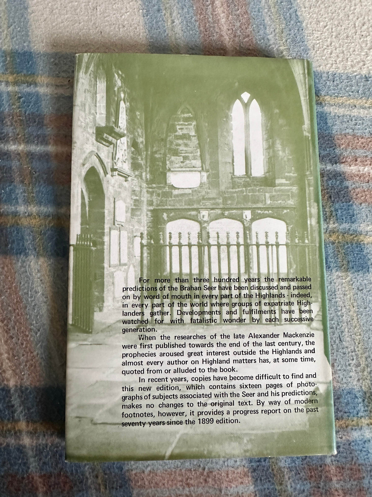1972 The Prophecies Of The Brahan Seer(Coinneach Odhar Fiosaiche) - Alexander MacKenzie(Sutherland Press) - Honeyburn Books (UK)
