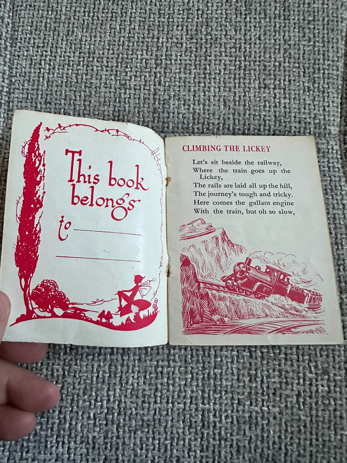 1930’s Climbing The Lickey (No.12) Fairylite Midget Library - Honeyburn Books (UK)