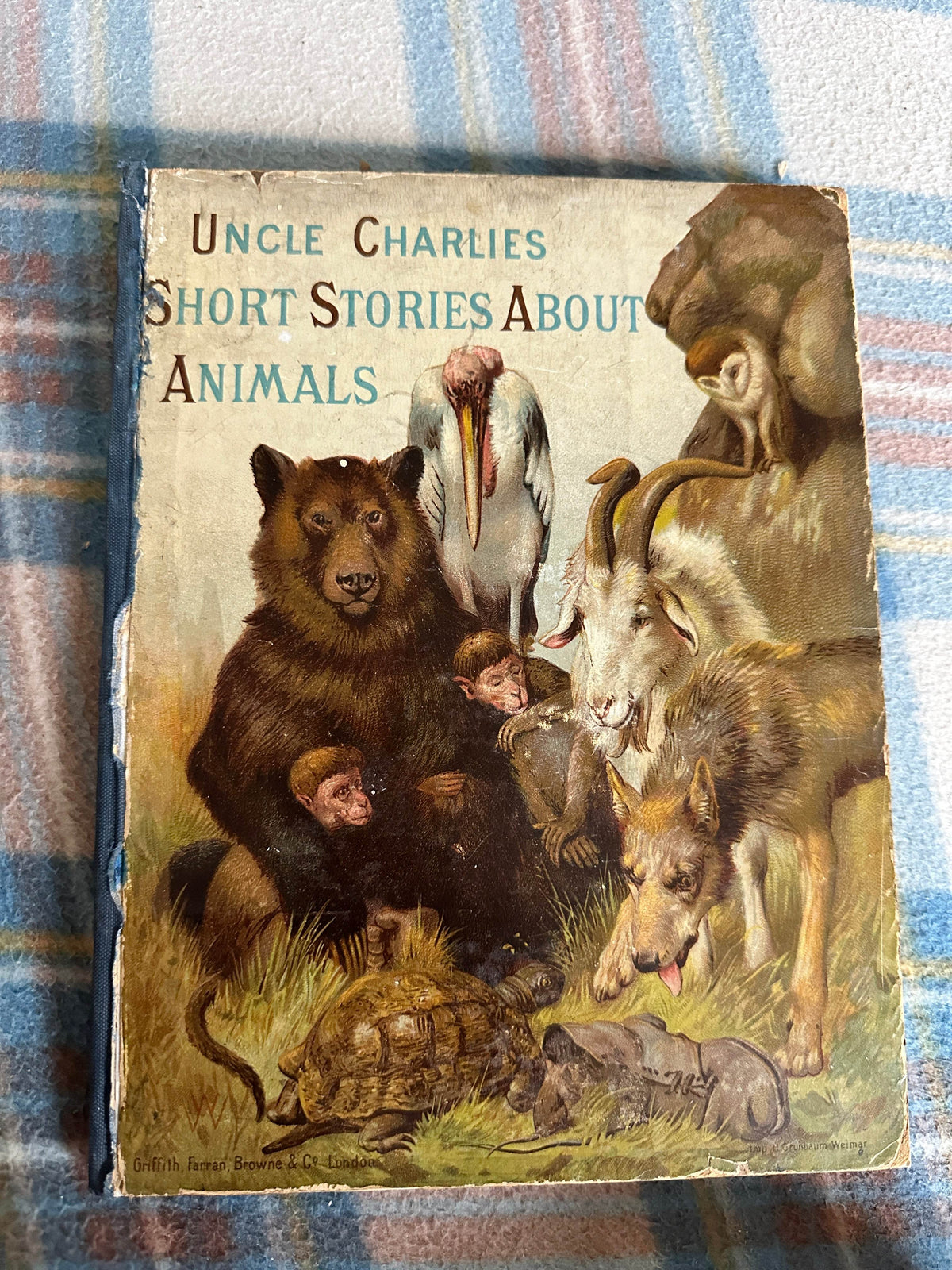 1898 Uncle Charlie’s Short Stories About Animals - Gertrude Sellon(Harrison Weir illustration and others) - Honeyburn Books (UK)