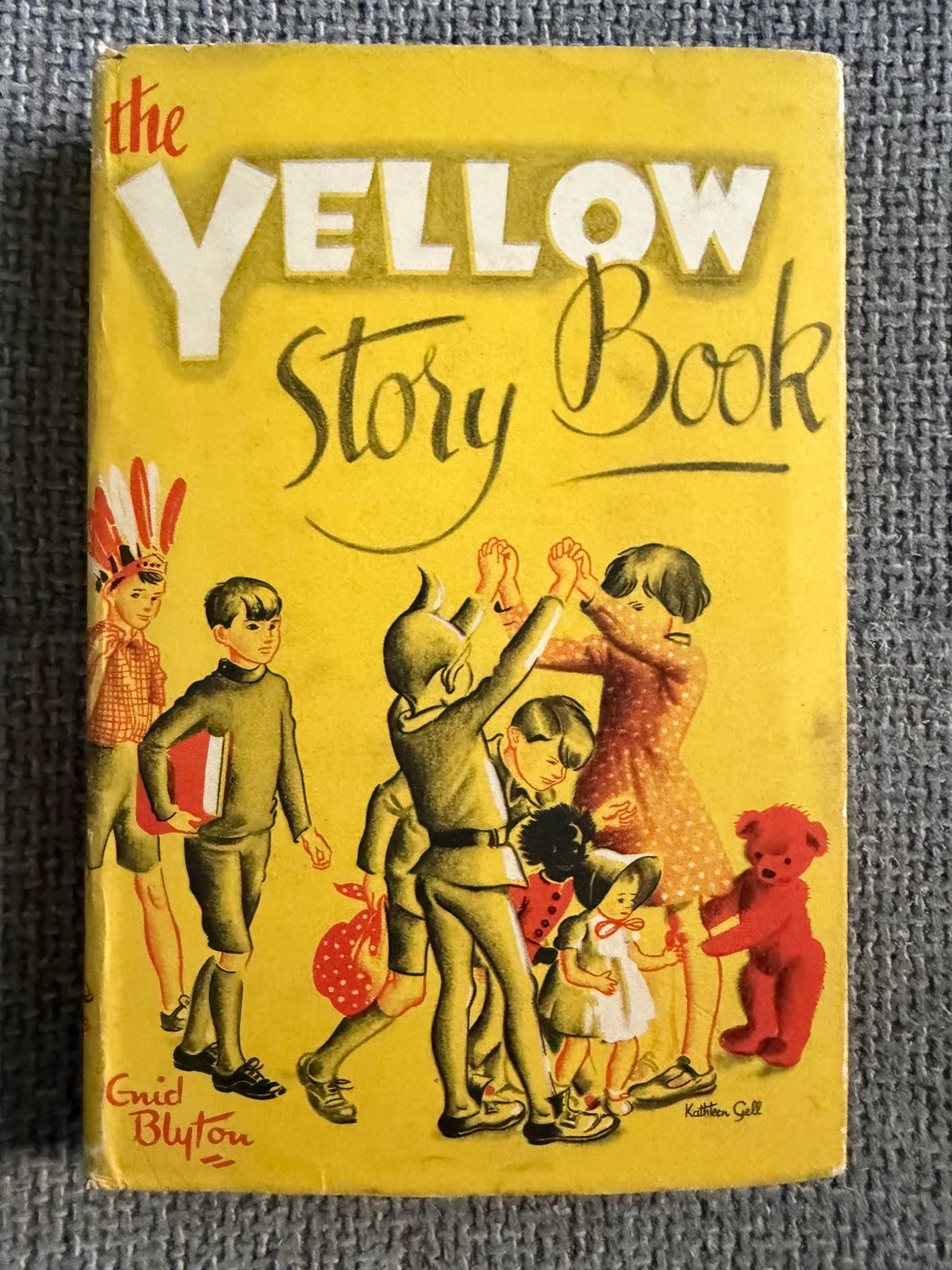 1950*1st* The Yellow Story Book - Enid Blyton (Kathleen Gell illust) Methuen