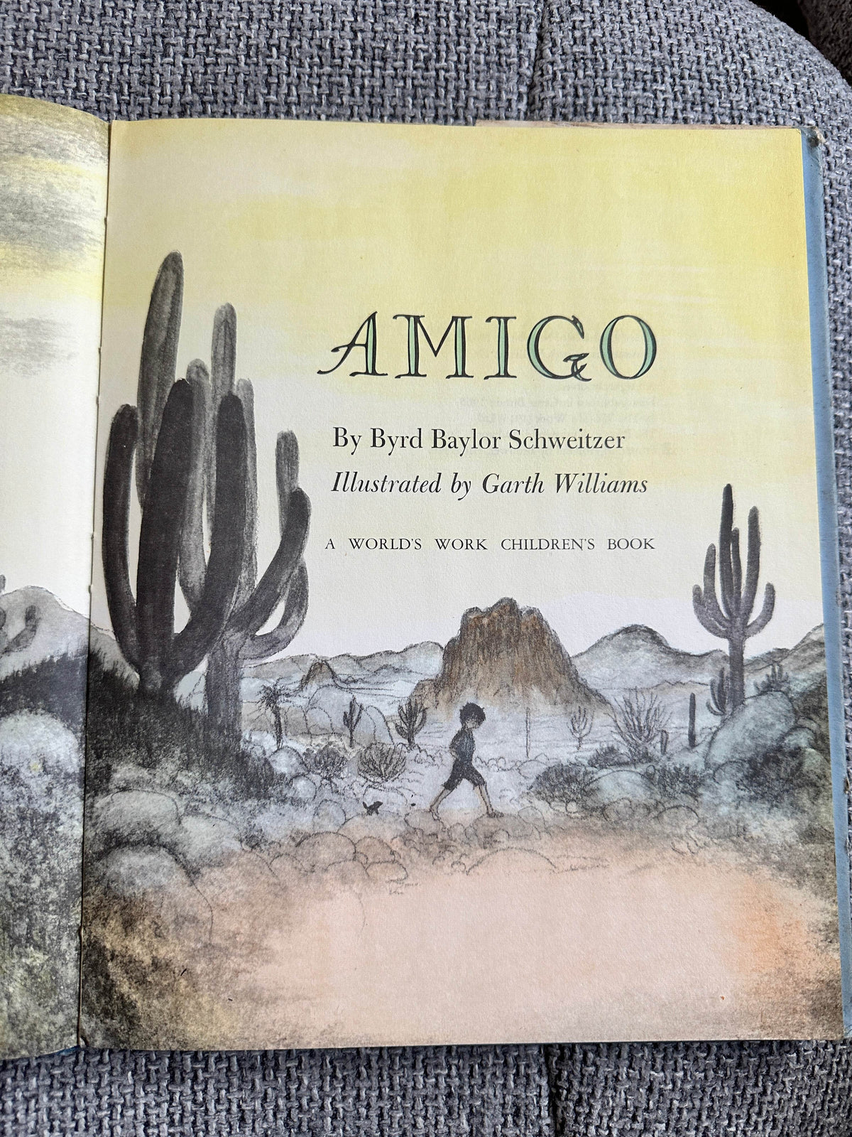 1965*1st* Amigo - Byrd Baylor Schweitzer (Garth Williams illustrated) Worlds Work Publisher - Honeyburn Books (UK)