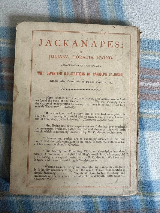 1884*1st* Daddy Darwin’s Dovecot - Juliana Horatia Ewing(Randolph Caldecott) Society For Promoting Christian Knowledge) - Honeyburn Books (UK)