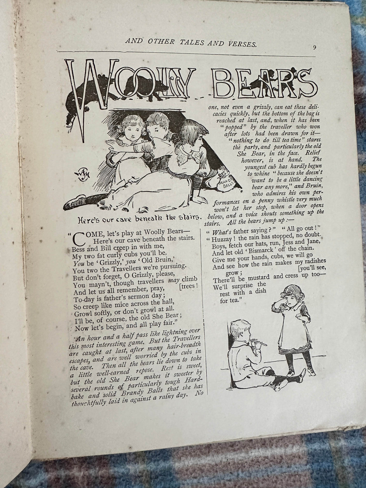 1896 The Little Grey Lady & Other Tales & Verses - C. I. M. B.(SPCK publishers) - Honeyburn Books (UK)