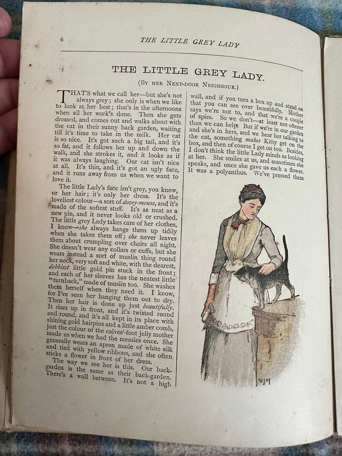 1896 The Little Grey Lady & Other Tales & Verses - C. I. M. B.(SPCK publishers) - Honeyburn Books (UK)