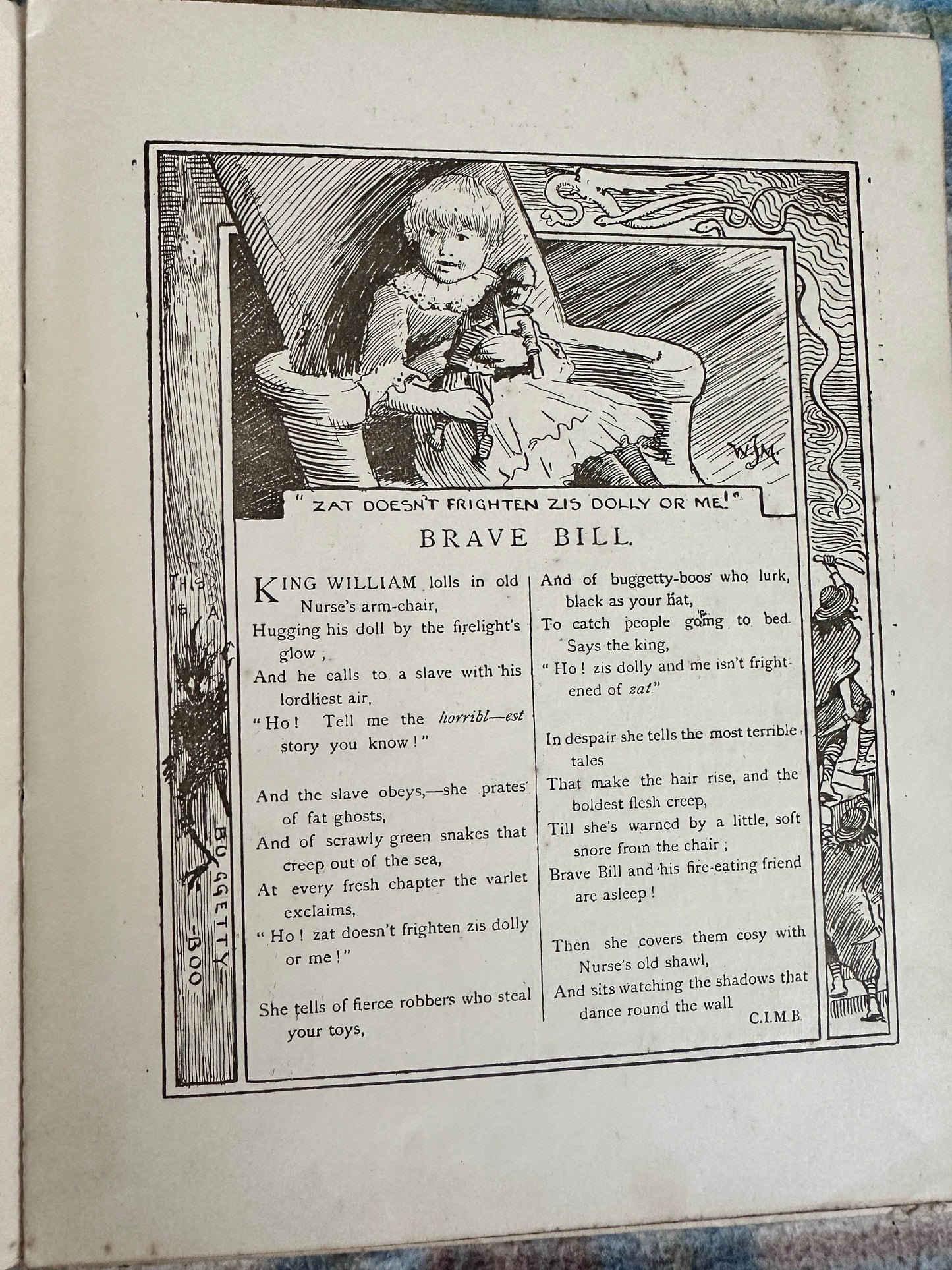 1896 The Little Grey Lady & Other Tales & Verses - C. I. M. B.(SPCK publishers) - Honeyburn Books (UK)