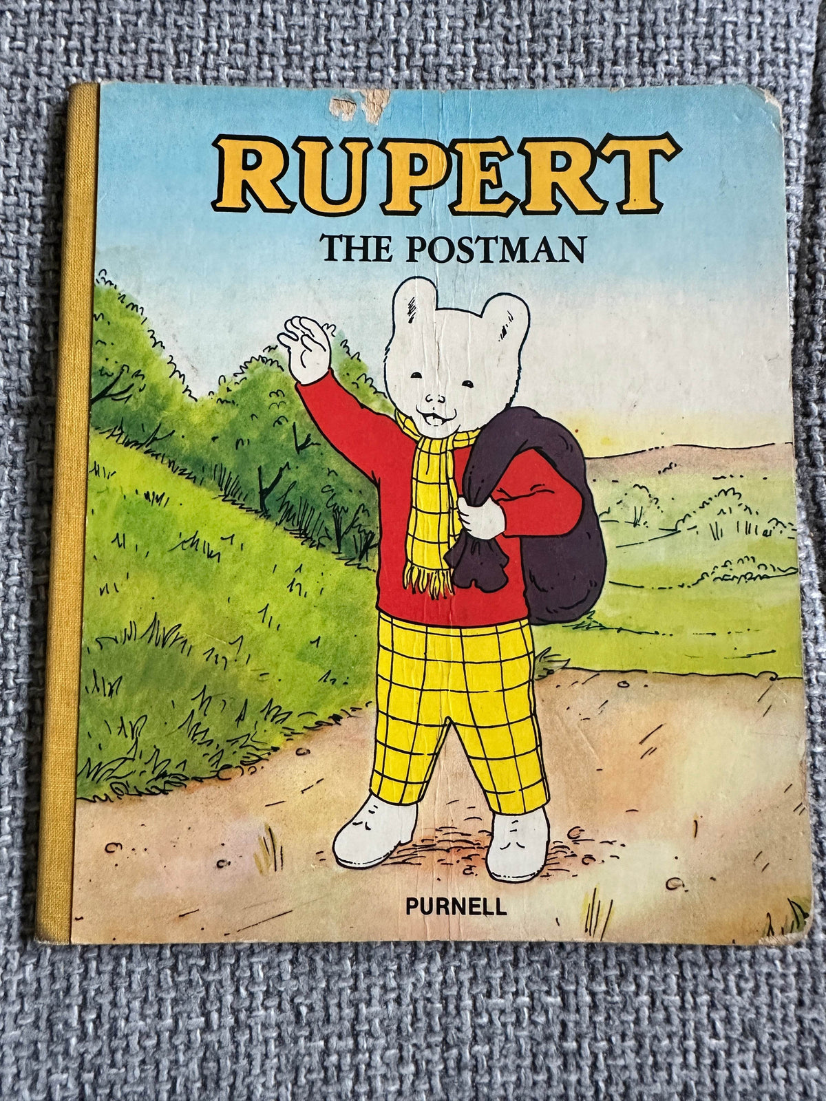 1977 Rupert The Postman (Purnell Books) - Honeyburn Books (UK)