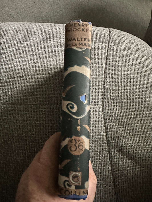 1924 Henry Brocken - Walter De La Maré (Marian Ellis illustration) Collins Pub.