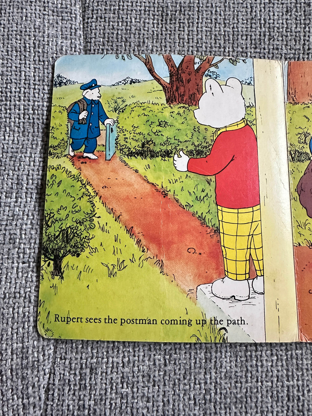 1977 Rupert The Postman (Purnell Books) - Honeyburn Books (UK)
