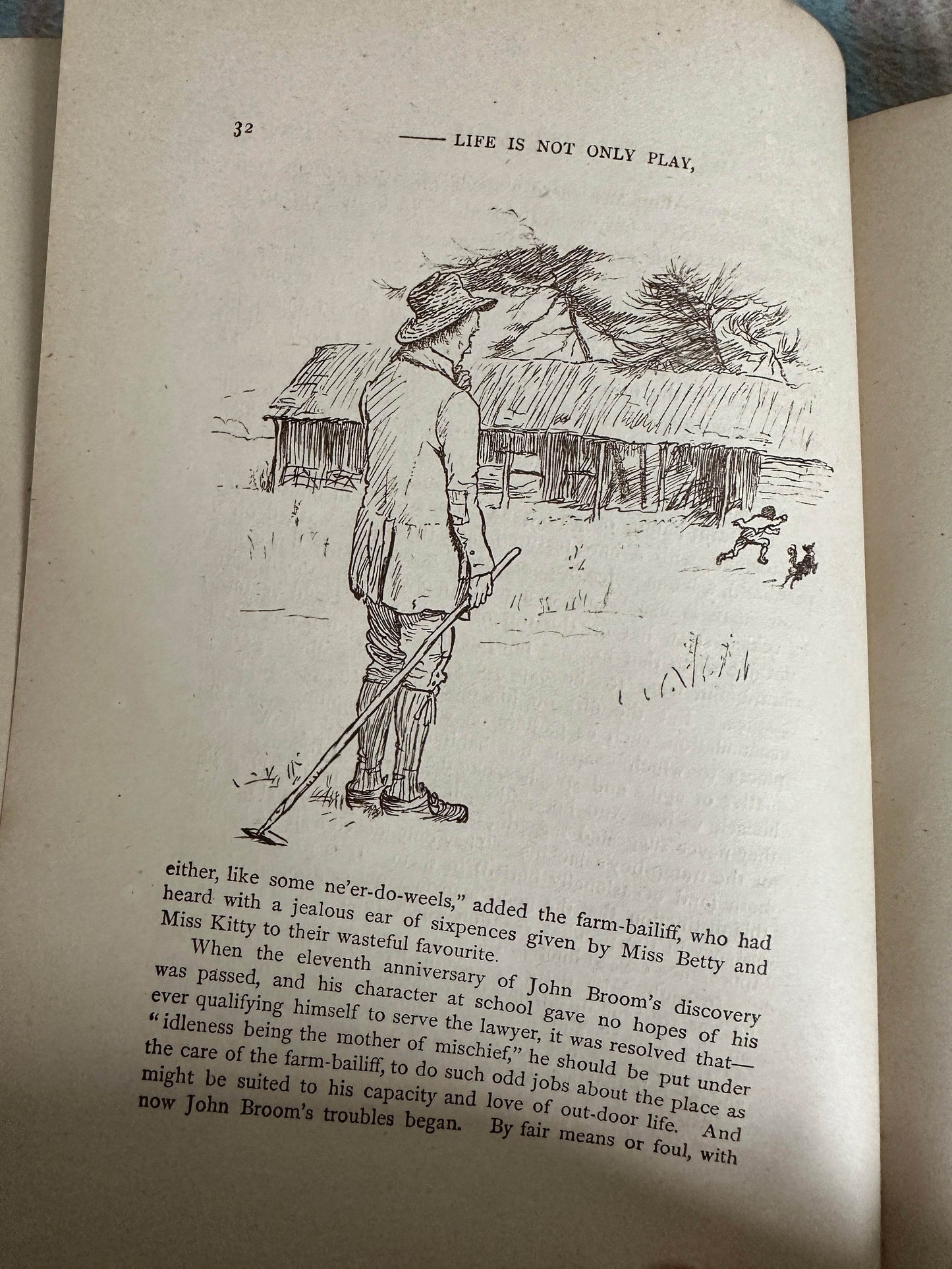 1890 Lob Lie By The Fire(Or The Luck Of Lingborough) Juliana Horatia Ewing(Randolph Caldecott illustration)SPCK publishers - Honeyburn Books (UK)