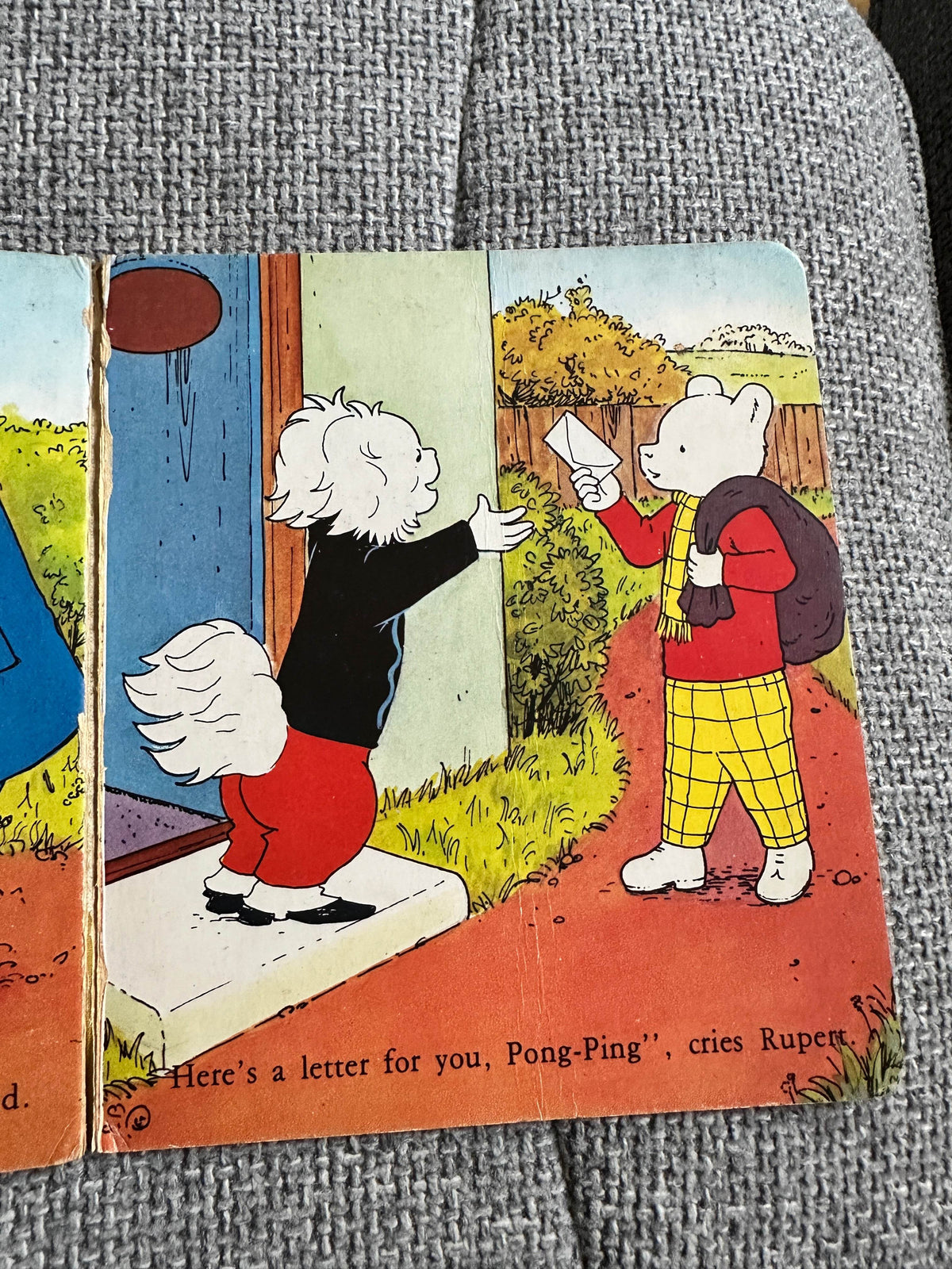 1977 Rupert The Postman (Purnell Books) - Honeyburn Books (UK)