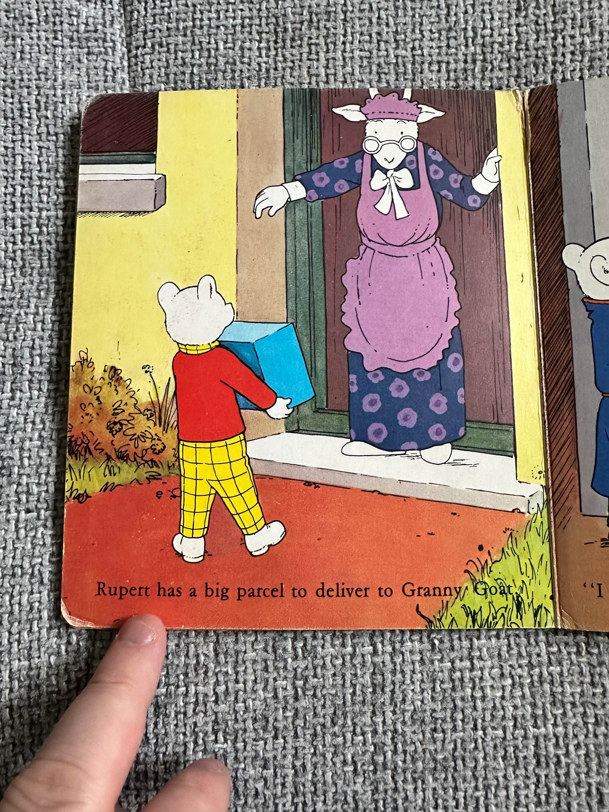 1977 Rupert The Postman (Purnell Books) - Honeyburn Books (UK)