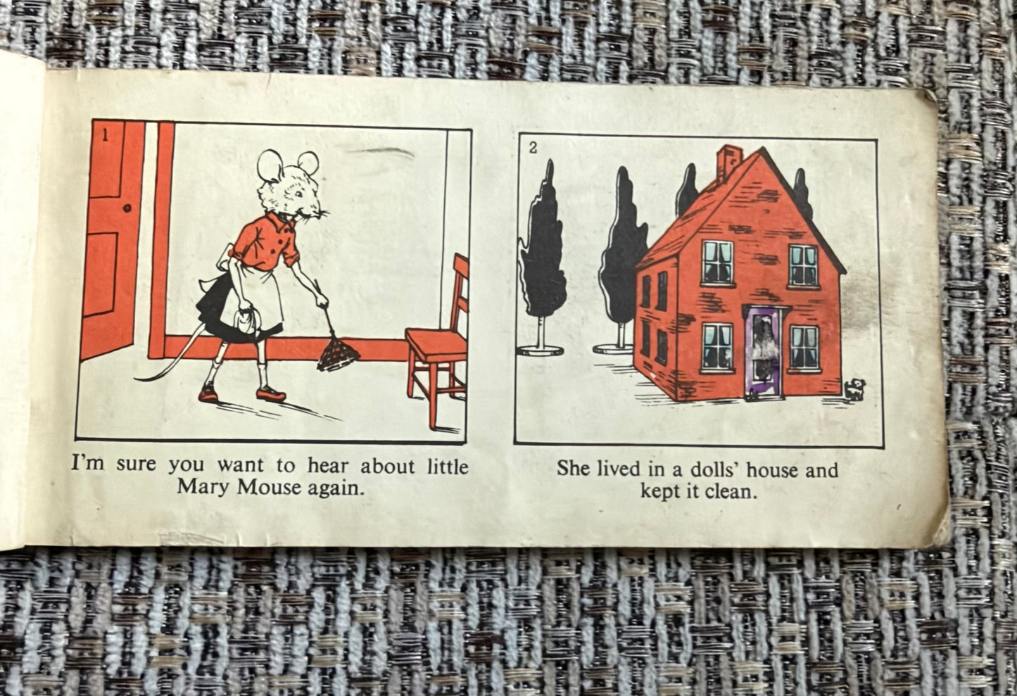 1949 Hurrah For Mary Mouse - Enid Blyton (Olive Openshaw illust) Brockhampton Press