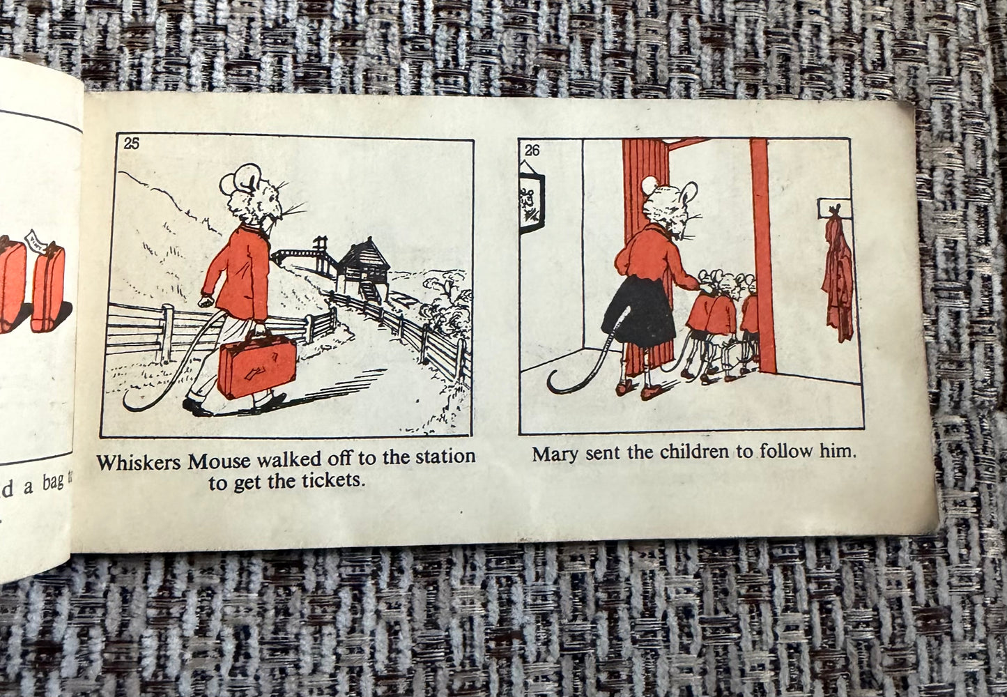 1949 Hurrah For Mary Mouse - Enid Blyton (Olive Openshaw illust) Brockhampton Press