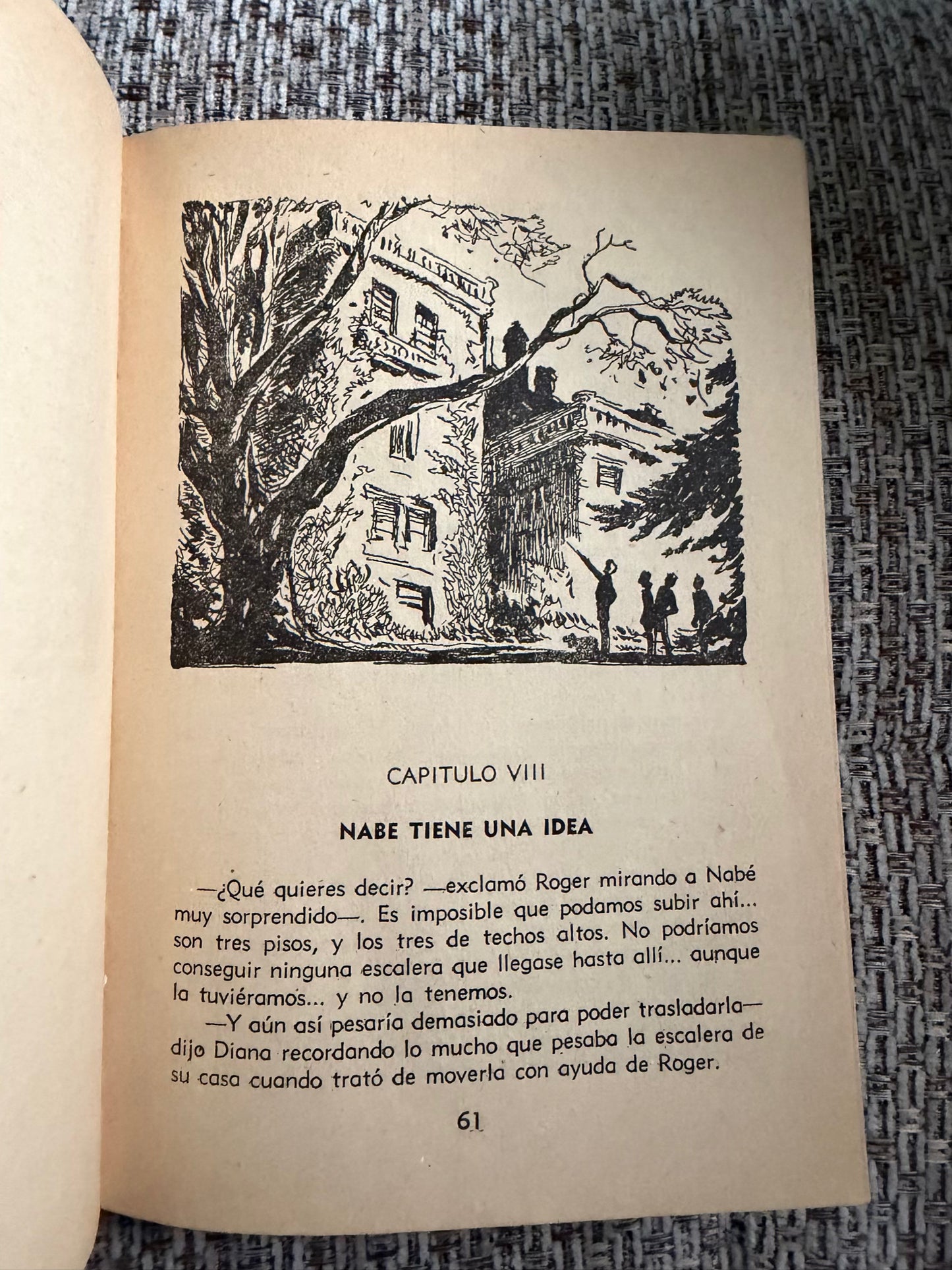 1958 Misterio En Rockingdown (Spanish Version) Enid Blyton (Gilbert Dunlop illust) A. G. Ponsa