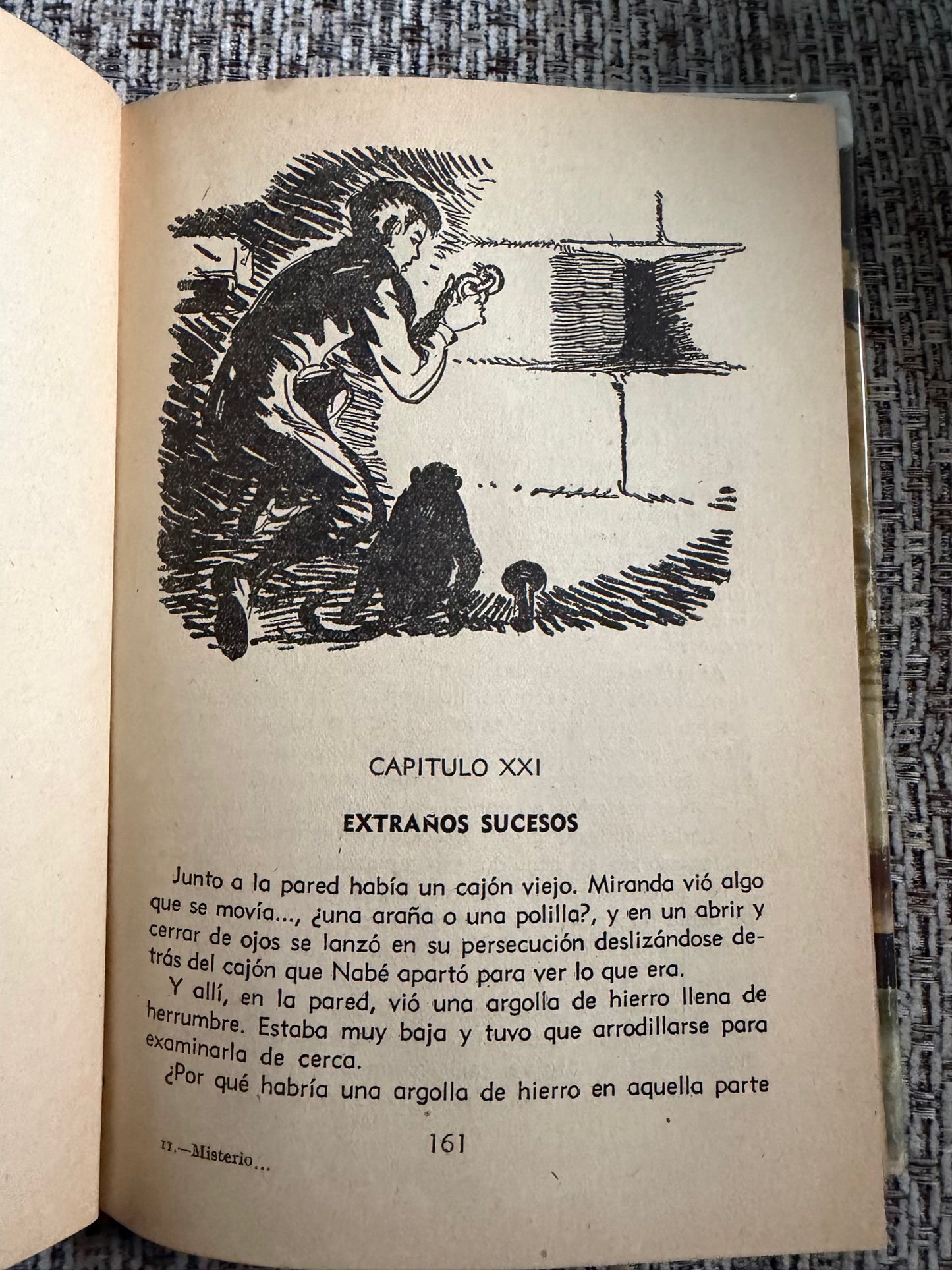 1958 Misterio En Rockingdown (Spanish Version) Enid Blyton (Gilbert Dunlop illust) A. G. Ponsa