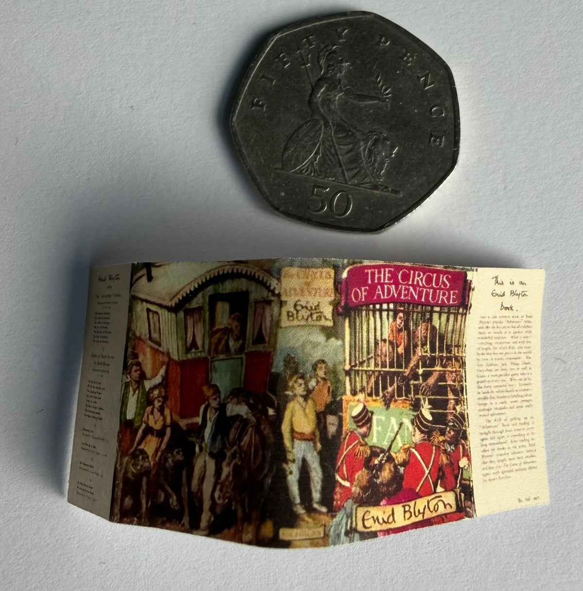 The Circus Of Adventure 1:12 scale 2x3 detachable jacket