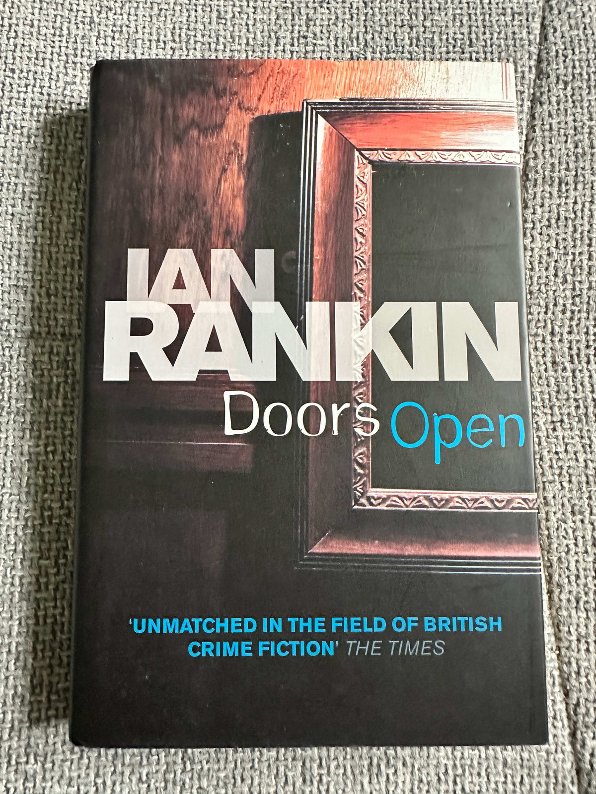 2008 Doors Open hardback for sale by Ian Rankin featuring a sleek cover design