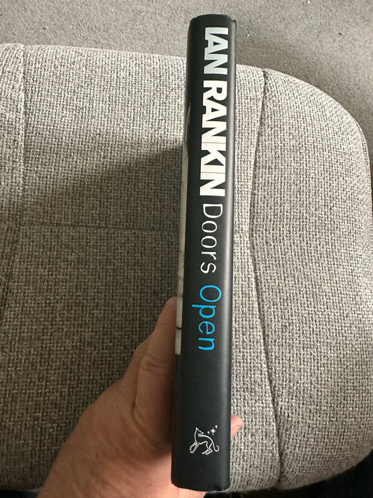 2008 Doors Open hardback for sale by Ian Rankin showing the book spine and title