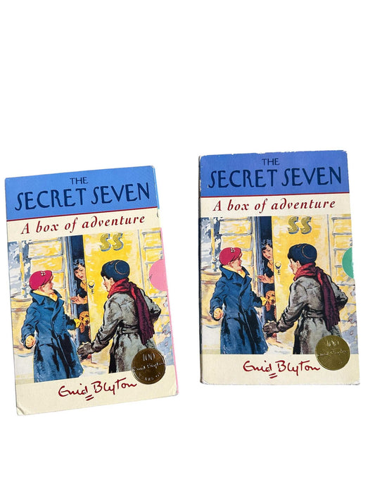 Secret seven book box set by Honeyburn Books UK featuring two illustrated adventure storybooks for children