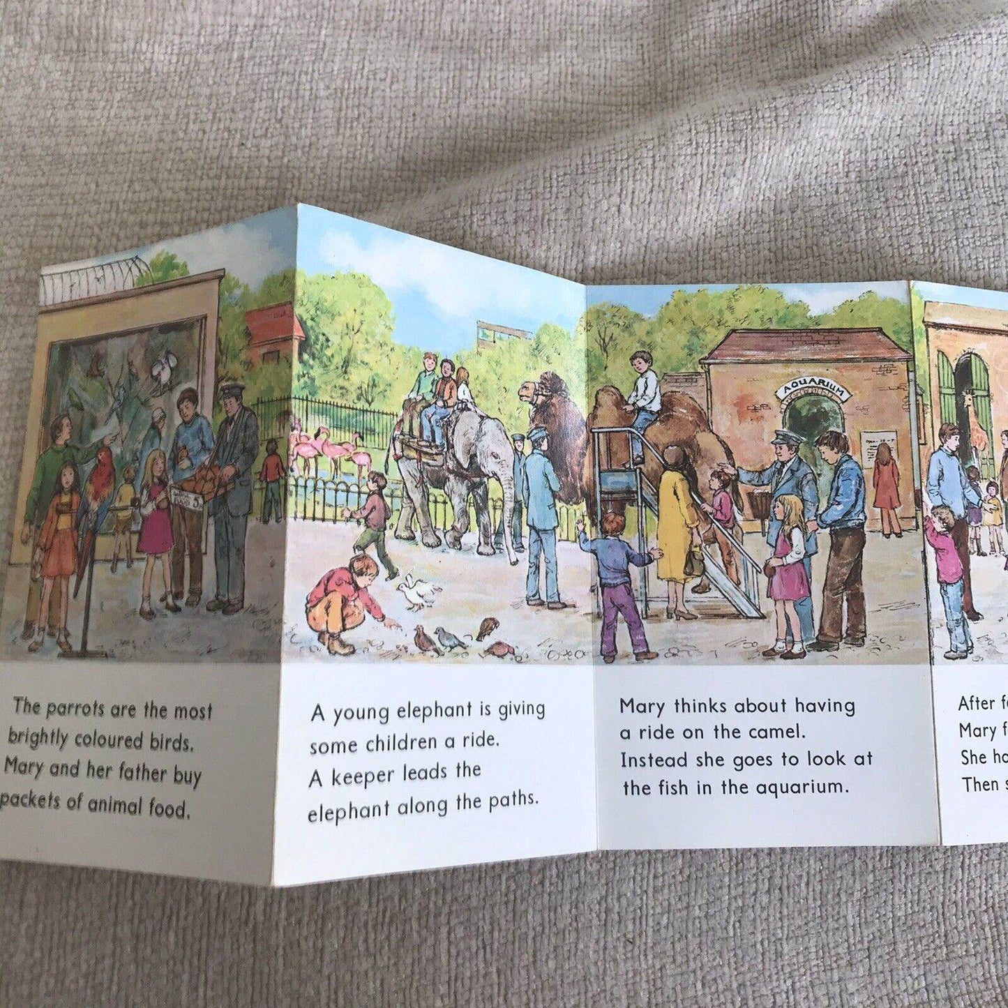 1972 The Zoo Book by Lynette Hemmant - Picture Line Books Edition - Honeyburn Books (UK)