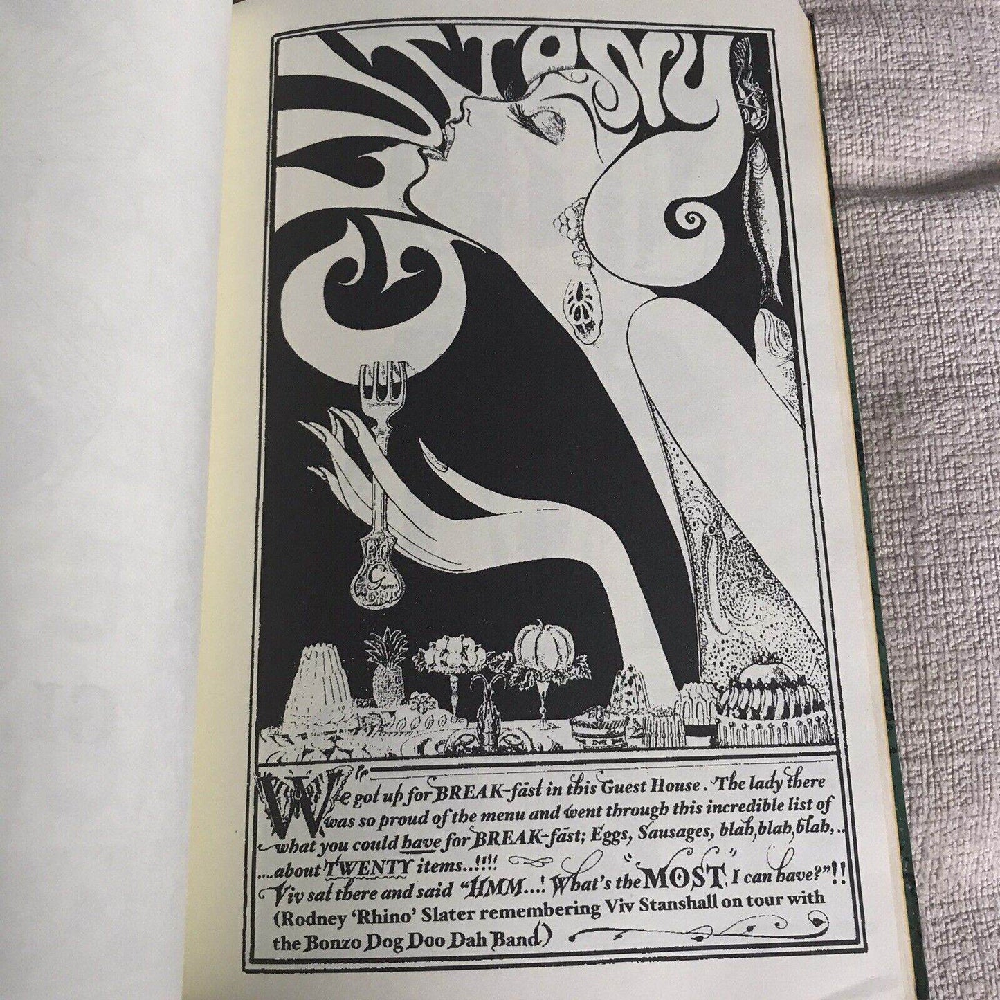 Signed SINBIBA Delisia Howard Barbara Hulanicki 2010 Edition (Hazard Books) - Honeyburn Books (UK)