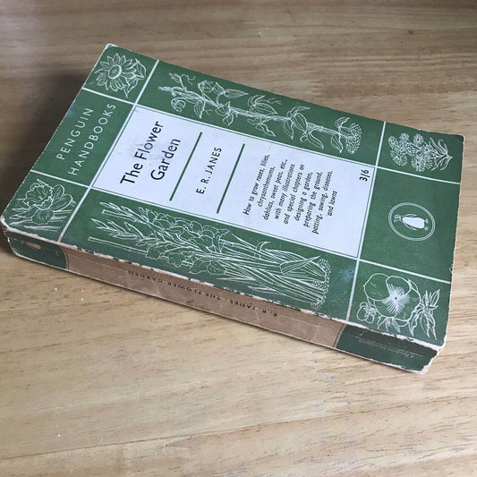 1953 The Flower Garden - E. R. Janes (Illust Arthur H. Hall) Penguin - Honeyburn Books (UK)