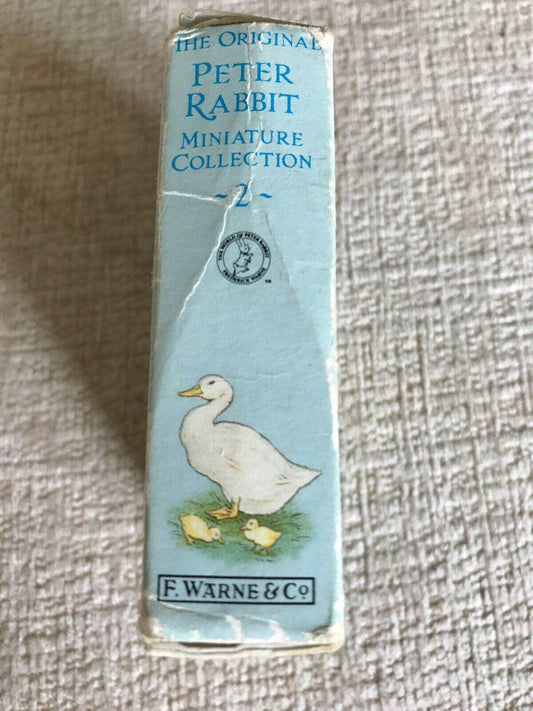 1987 Peter Rabbit Miniature Collection 2 - All Illustrated (4 Vols) - Honeyburn Books (UK)