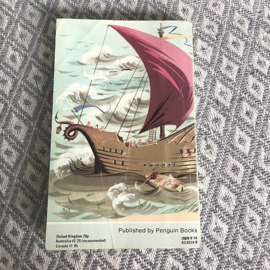 1979 Voyage Of The Dawn Treader - CS Lewis (Pauline Baynes Illustrations) Puffin Edition - Honeyburn Books (UK)
