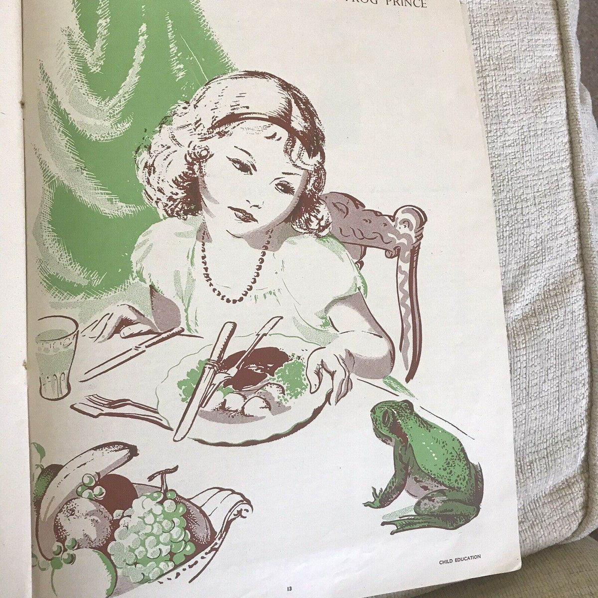 1954 Child Education Spring Quarterly Magazine Covers Torn Pub Evans Brothers - Honeyburn Books (UK)