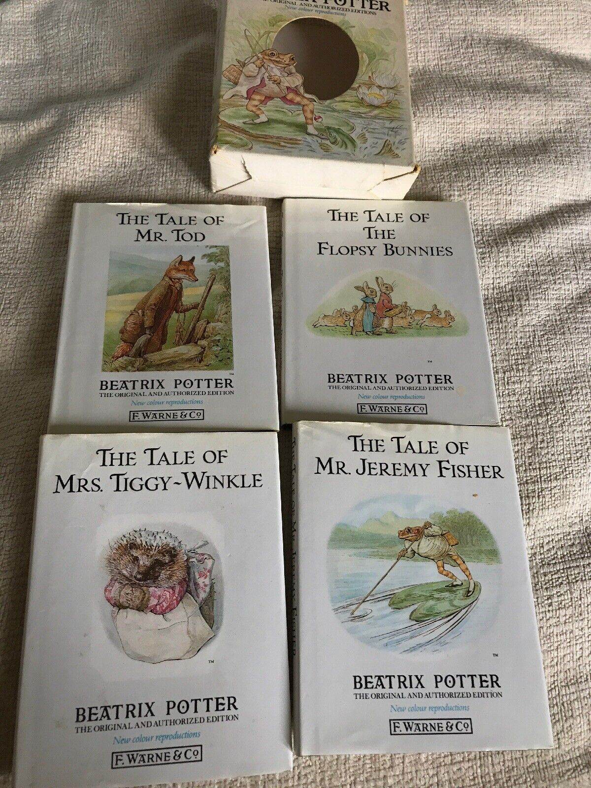 1992 Collect The World Of Beatrix Potter 4 X Books - Honeyburn Books (UK)