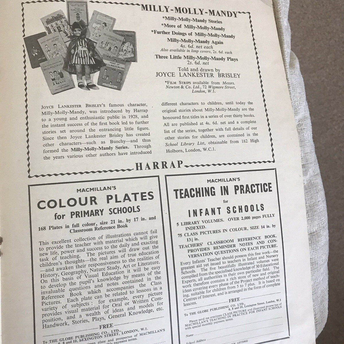 1954 Child Education Spring Quarterly Magazine Covers Torn Pub Evans Brothers - Honeyburn Books (UK)