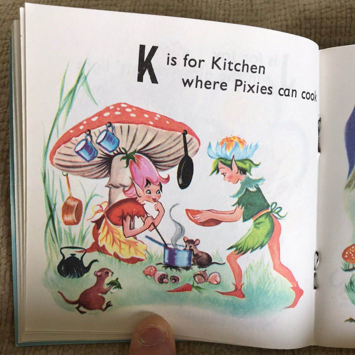 1960’s A Pixie ABC By KRIS (Collins Pub) - Honeyburn Books (UK)