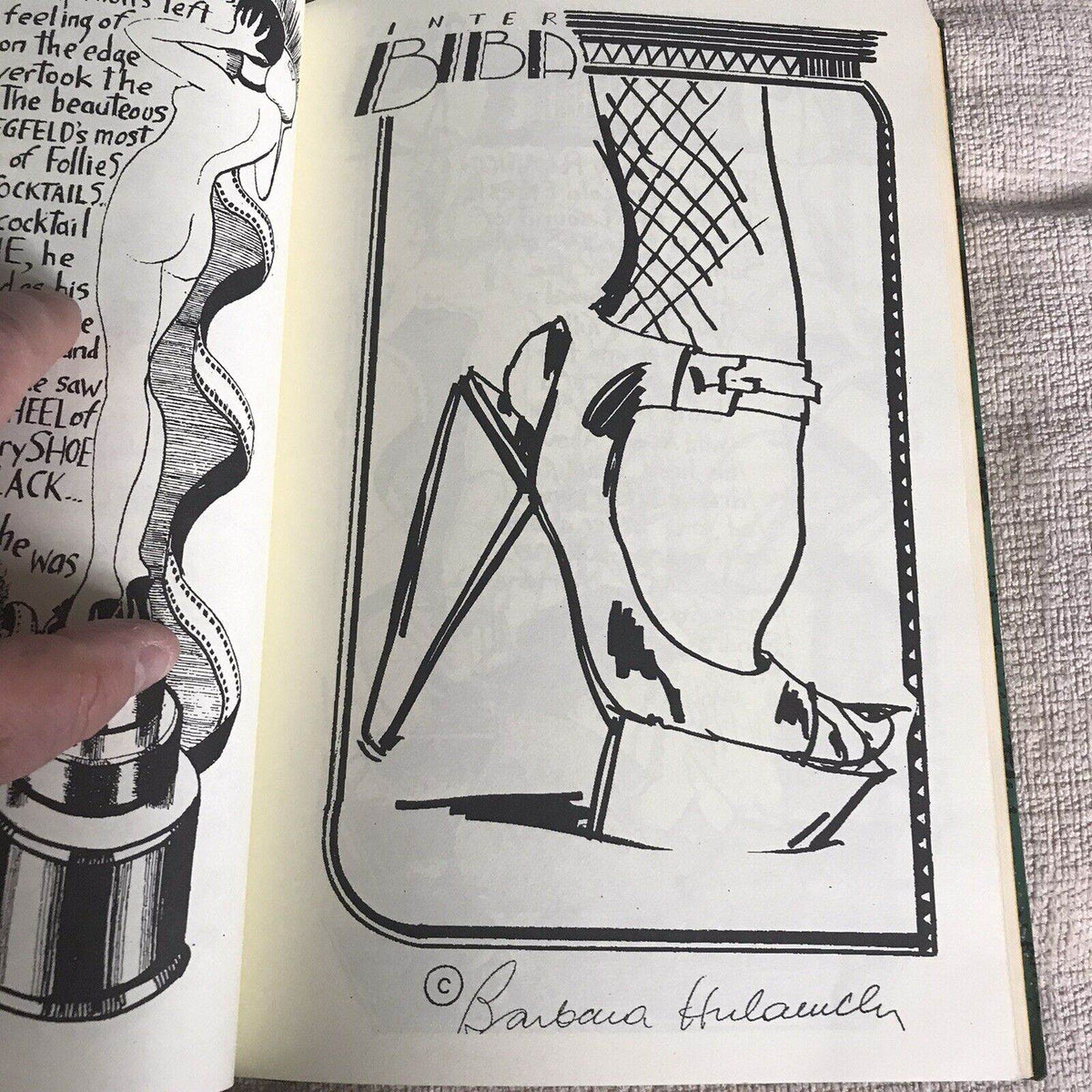 Signed SINBIBA Delisia Howard Barbara Hulanicki 2010 Edition (Hazard Books) - Honeyburn Books (UK)