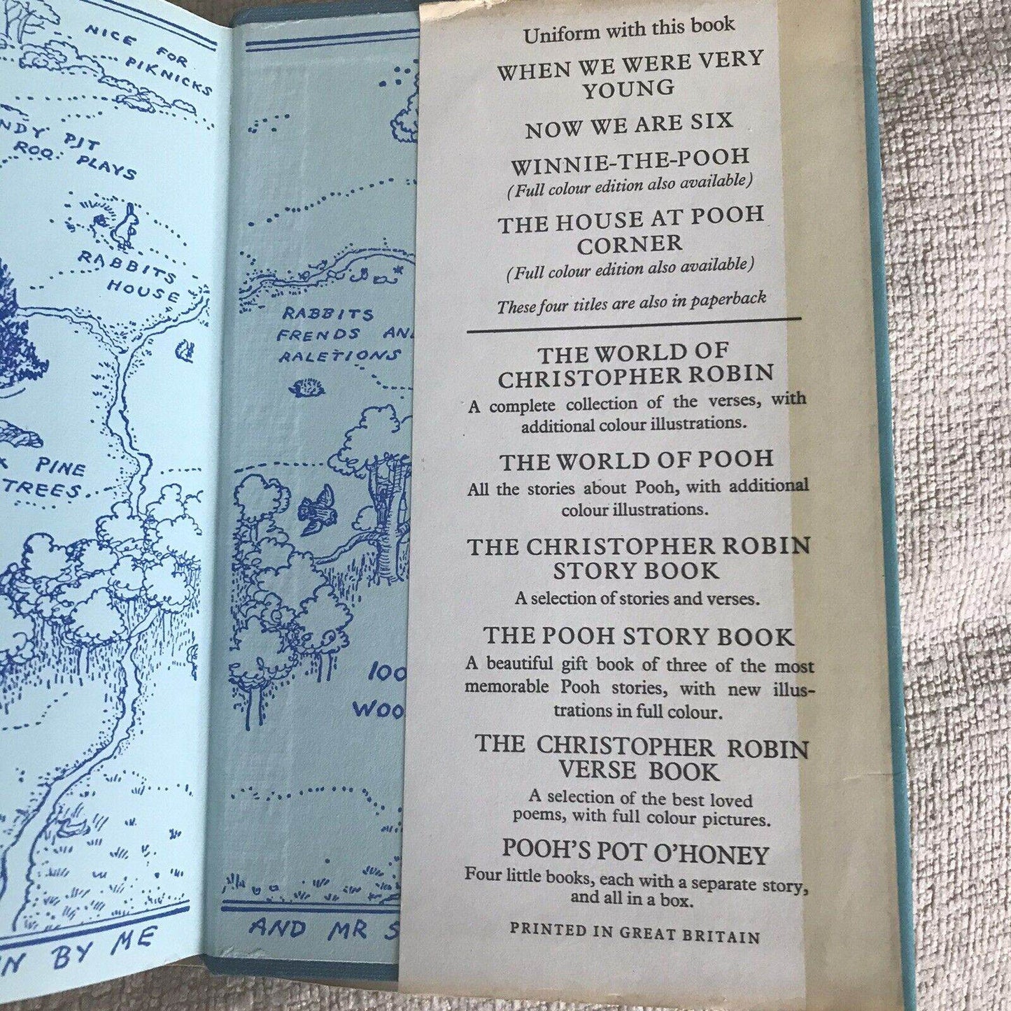 1974 Winnie The Pooh - A. A. Milne (Shepard)Methuen - Honeyburn Books (UK)