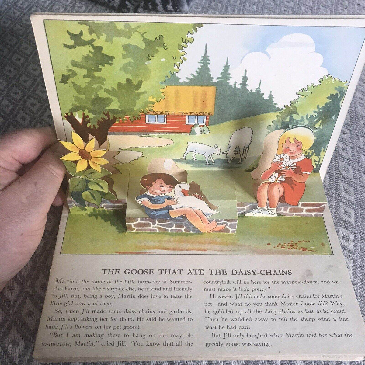 1952*1st* Summer Days Pop-Up (Bairn Books Publisher) - Honeyburn Books (UK)