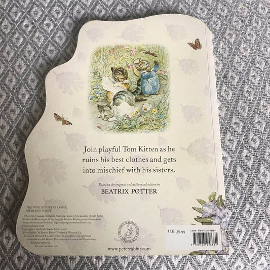 2006 Tom Kitten Board Book, Potter, Beatrix, Frederick Warne - Honeyburn Books (UK)
