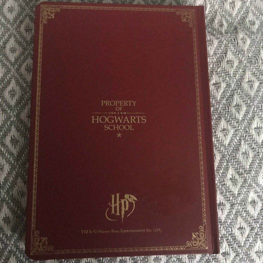 Hogwarts Notebook - Hardback Unused School Notebook - Honeyburn Books (UK)