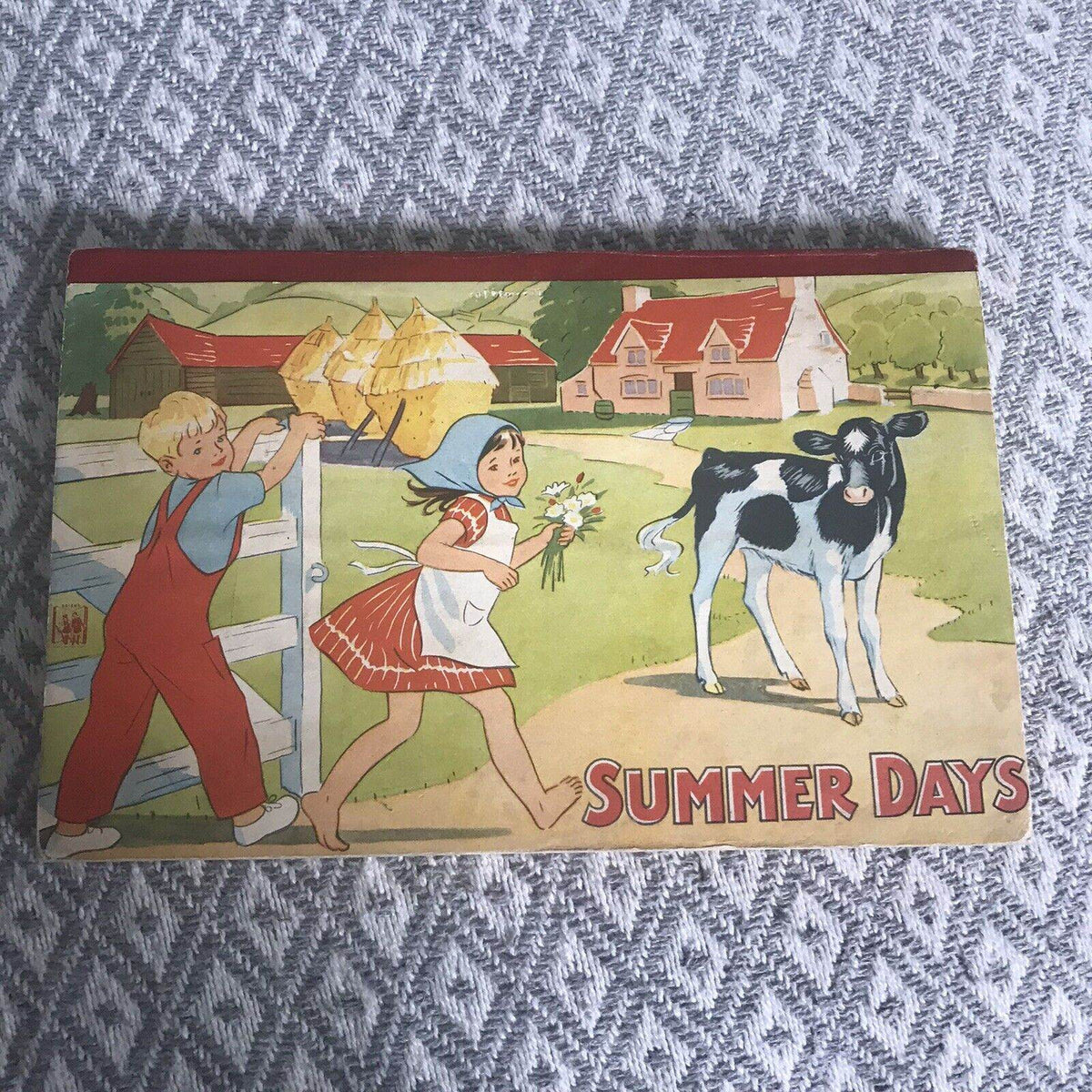 1952*1st* Summer Days Pop-Up (Bairn Books Publisher) - Honeyburn Books (UK)