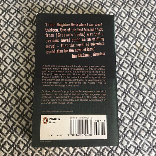 Brighton Rock by Graham Greene (Paperback, 1998) - Honeyburn Books (UK)