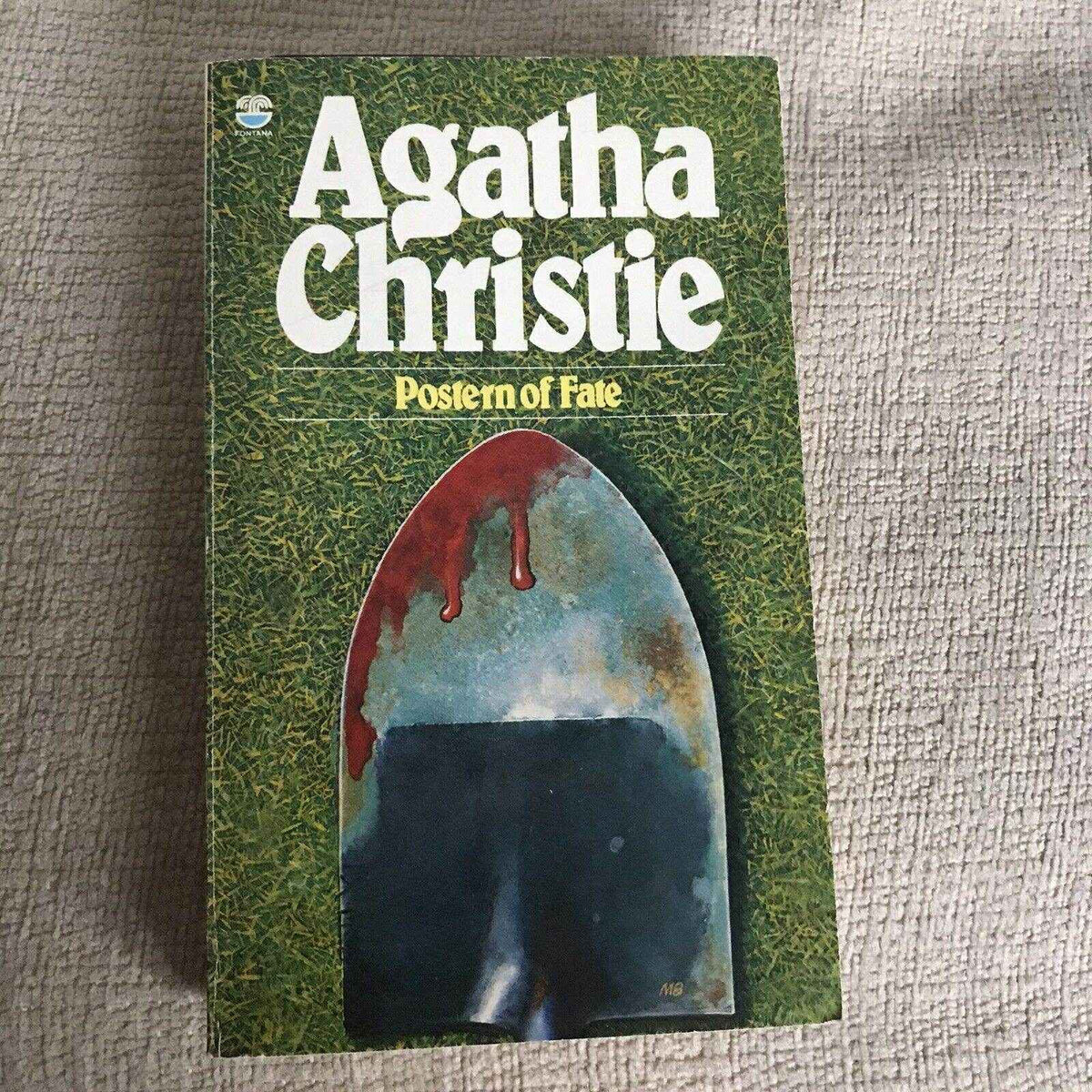 1982 Postern Of Fate Agatha Christie - Fontana Edition - Honeyburn Books (UK)