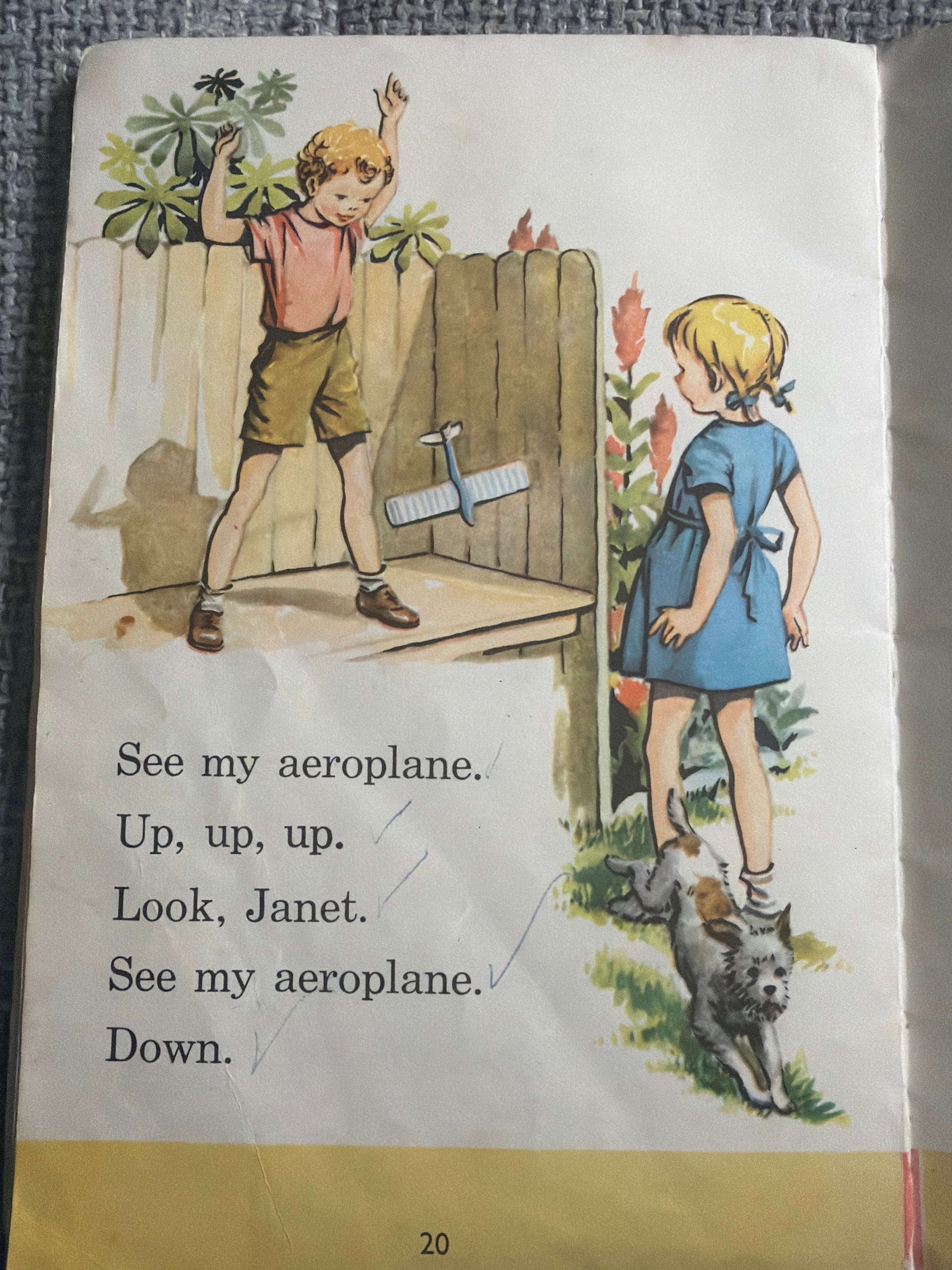 1951 Here We Go (Janet & John) Mabel O’Donnell & Rona Munro (Illustrated by Florence & Margaret Hoopes) James Nisbet & Co. Ltd