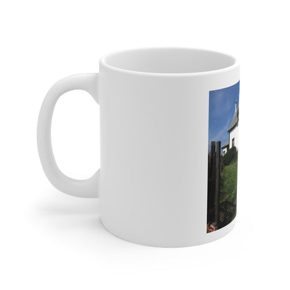 Castle Rock St.Abbs, Ceramic Coffee Cups, 11oz, 15oz