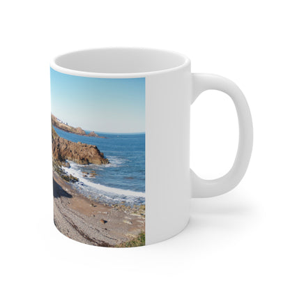 Coldingham Milldown Beach Ceramic Coffee Cups, 11oz, 15oz