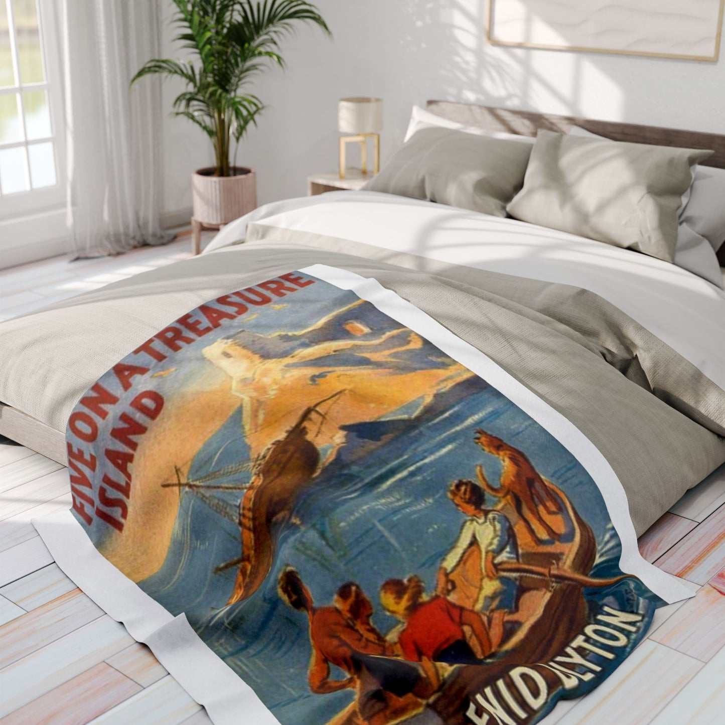 Treasure Island Arctic Fleece Blanket