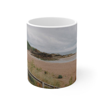 Coldingham Beach Ceramic Coffee Cups, 11oz, 15oz