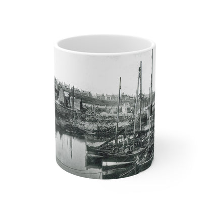 St.Abbs Herring Fleet Ceramic Coffee Cups, 11oz, 15oz