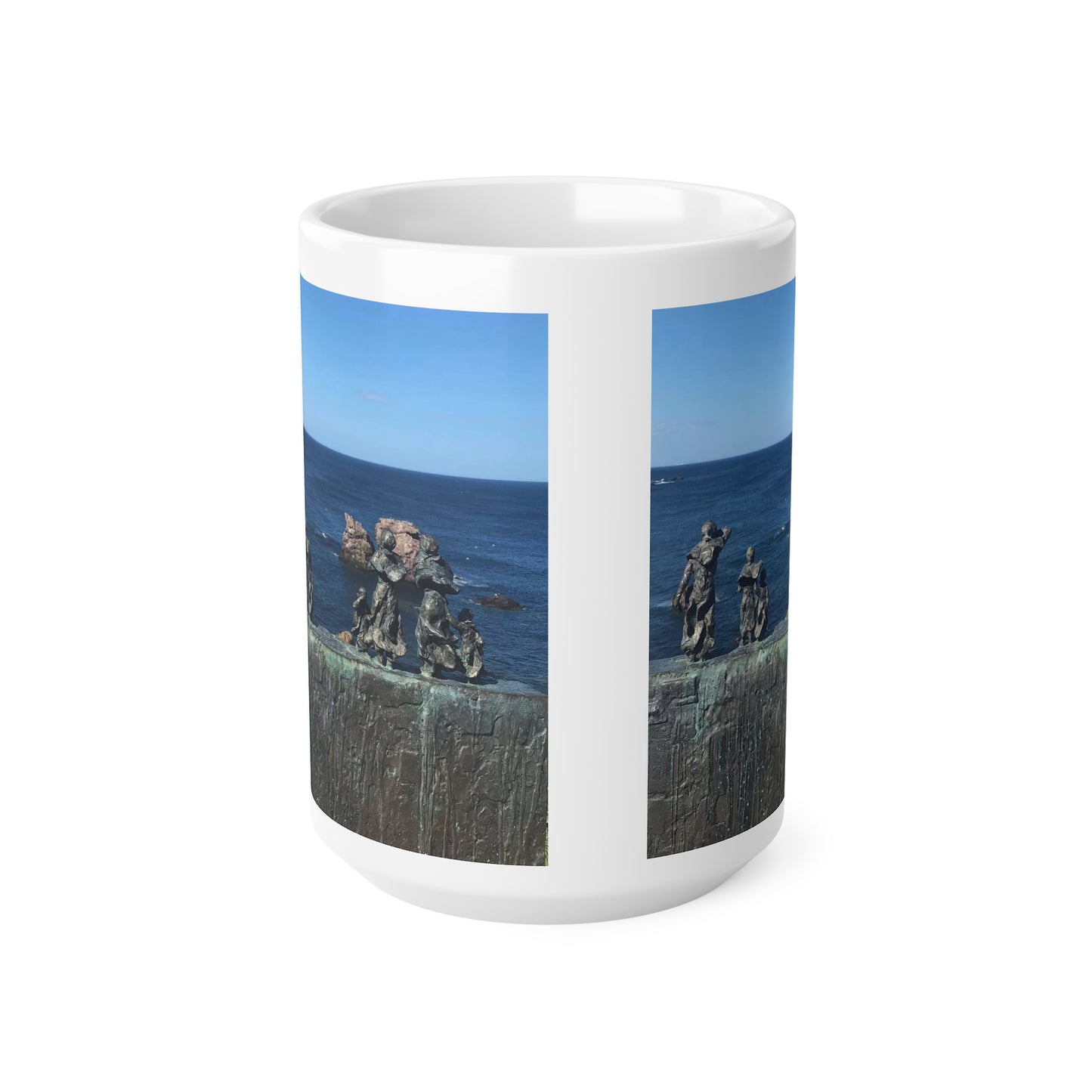 St.Abbs statues Ceramic Coffee Cups, 11oz, 15oz