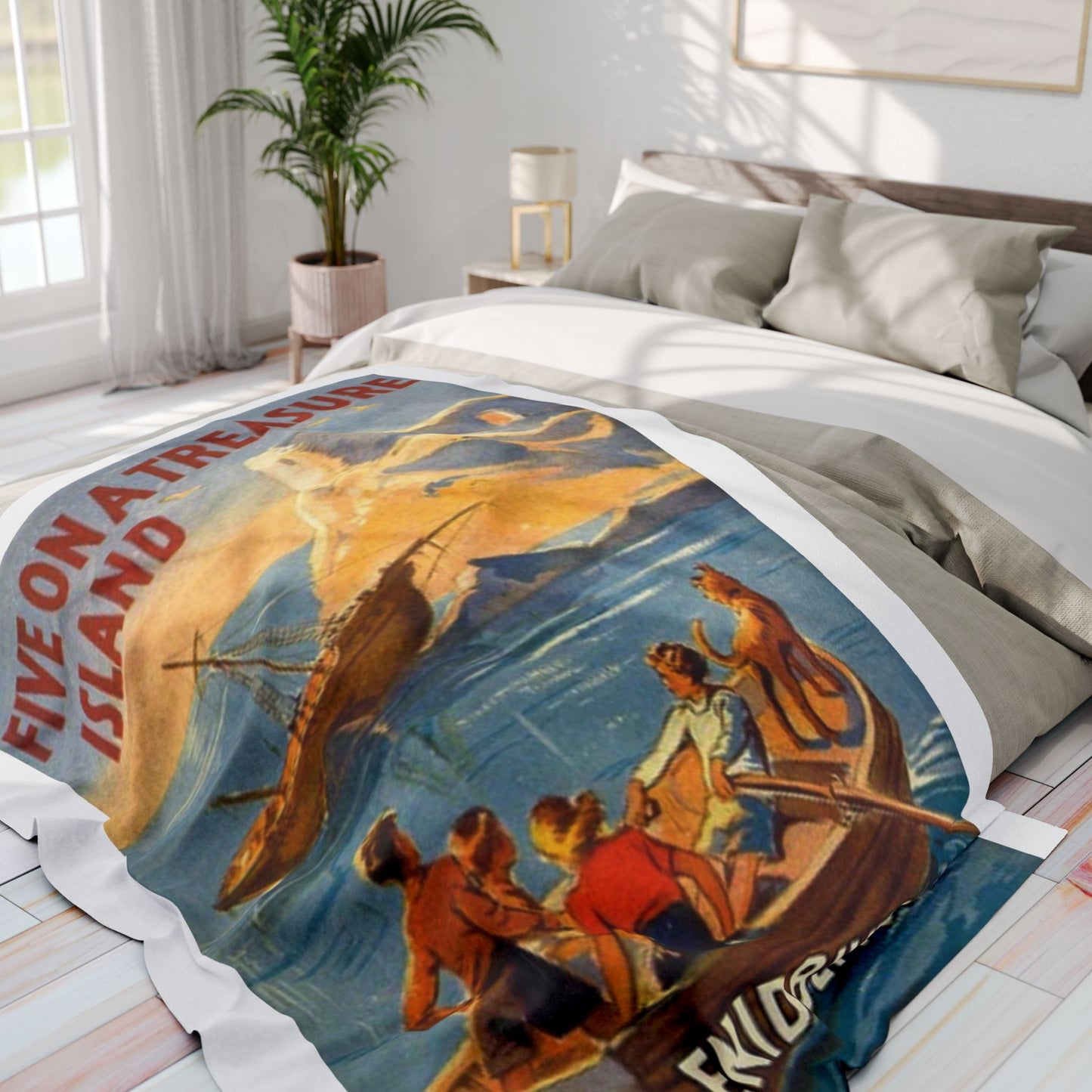 Treasure Island Arctic Fleece Blanket